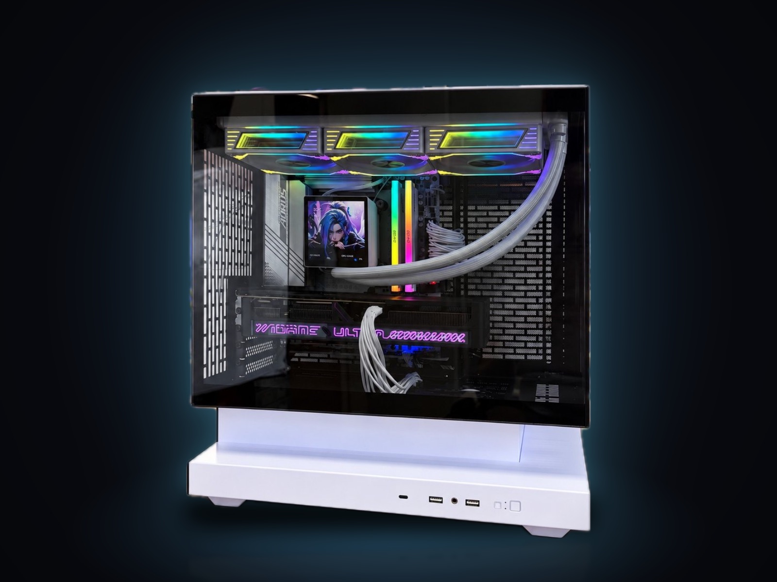 Игровой ПК Ryzen 7 9800X3D, RTX 5070 12 ГБ, 32 ГБ DDR5, SSD 2 ТБ, Art Ultra M2