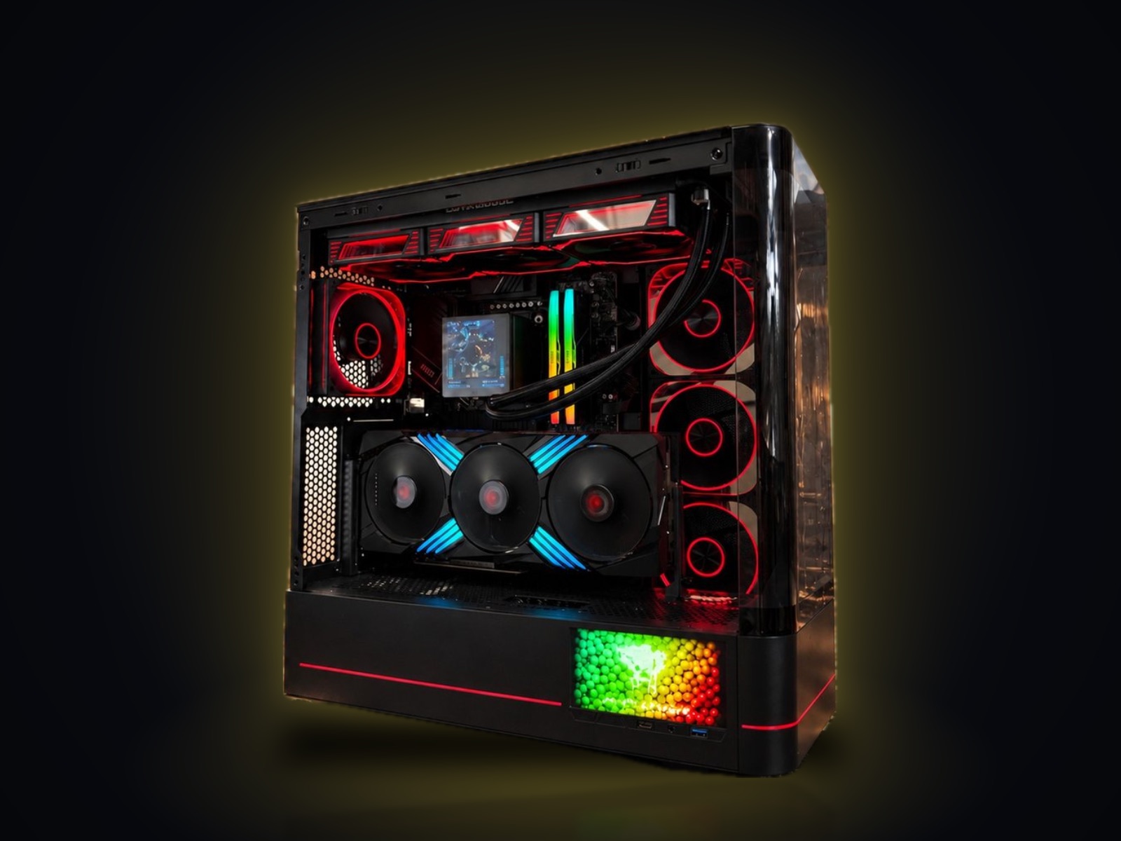 Игровой ПК Ryzen 7 7800X3D, RTX 4070 Ti Super 16 ГБ, 32 ГБ DDR5, Jungle Leopard