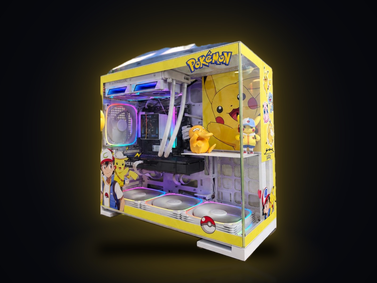 Игровой ПК Ryzen 7 9800X3D, RTX 5060 Ti 16 ГБ, 32 ГБ DDR5, Pokemon