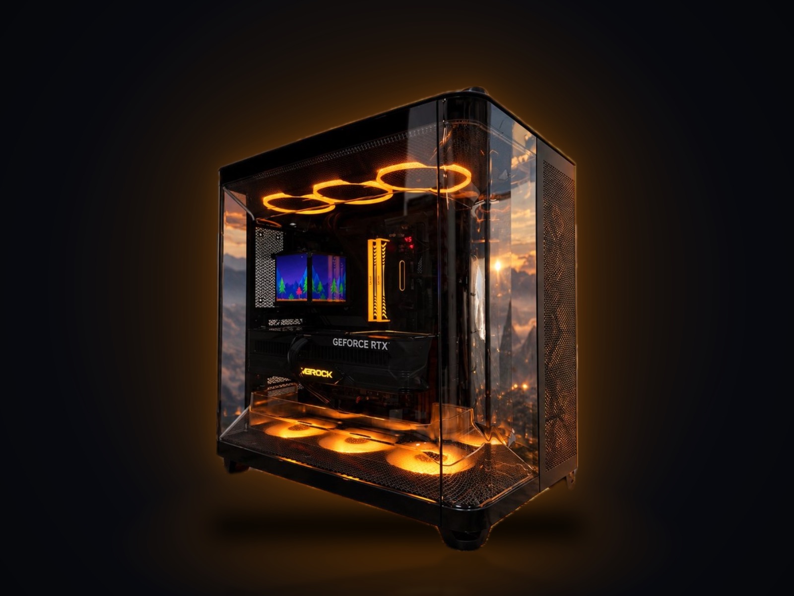 Игровой ПК Ryzen 9 9950X3D, RTX 5070 Ti 16 ГБ, 32 ГБ DDR5, SSD 2 ТБ, Corsair 5400