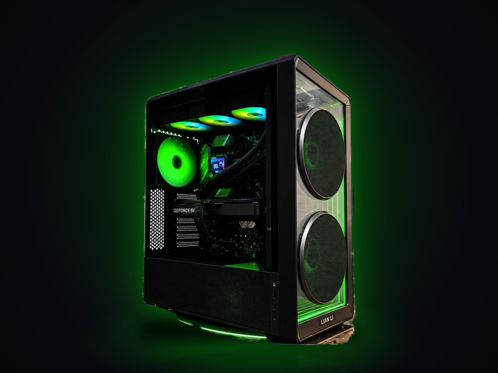 Игровой ПК i7-14700F, RTX 5060 Ti 16 ГБ, 32 ГБ DDR5, водянка 360, Lian Li Black