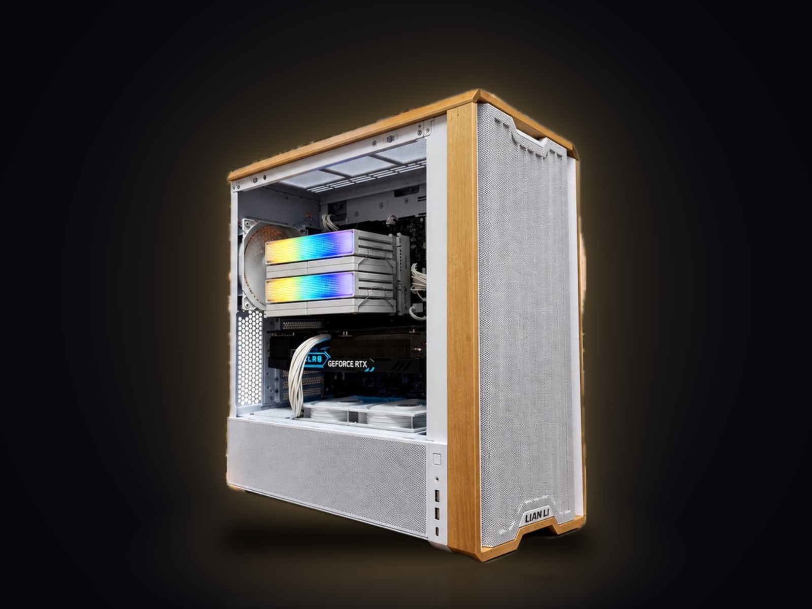 Игровой ПК Ryzen 7 7800X3D, RTX 4070 Ti Super 16 ГБ, 32 ГБ DDR5, Lian Li White