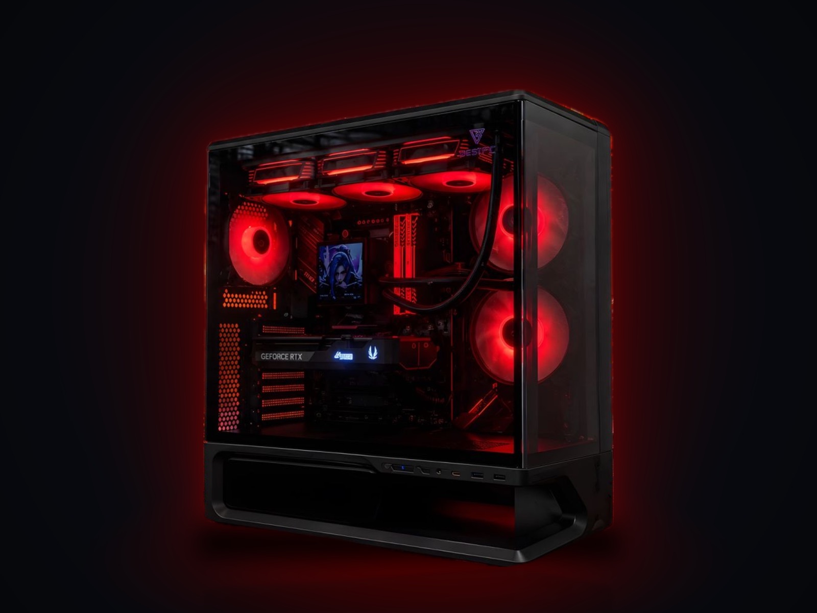 Игровой ПК Ryzen 7 7700, RTX 5070 12 ГБ, 32 ГБ DDR5, MSI Black