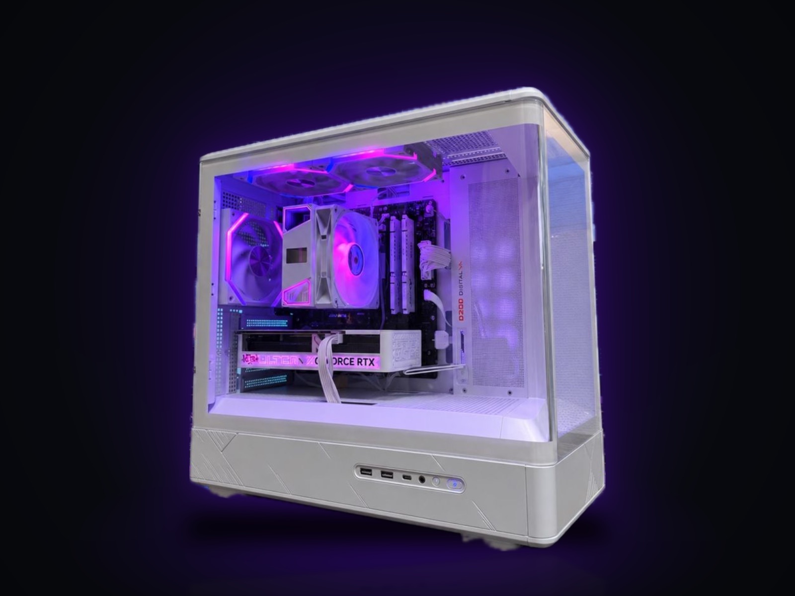 Игровой ПК Ryzen 5 7500F, RTX 5060 8 ГБ, 32 ГБ DDR5, SSD 500 ГБ