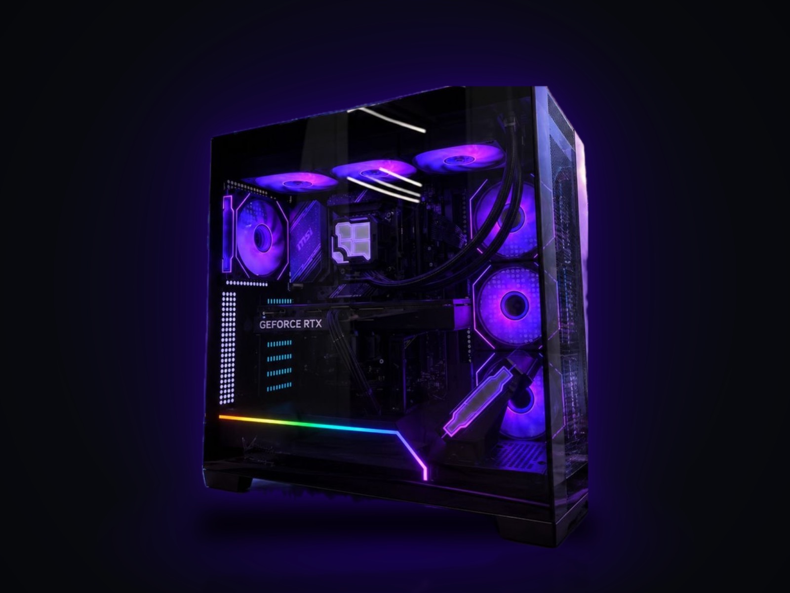 Игровой ПК i5-14400F, RTX 5060 Ti 16 ГБ, 32 ГБ DDR5, водянка 360