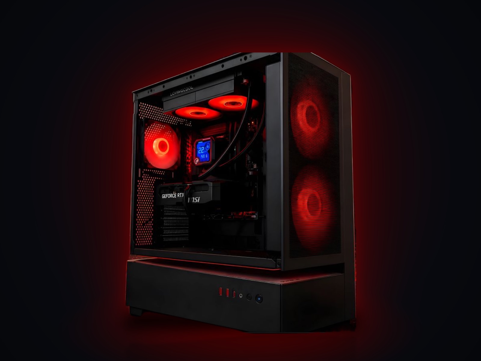 Игровой ПК Ultra 7 265KF, RTX 5070 12 ГБ, 32 ГБ DDR5, Cougar Black