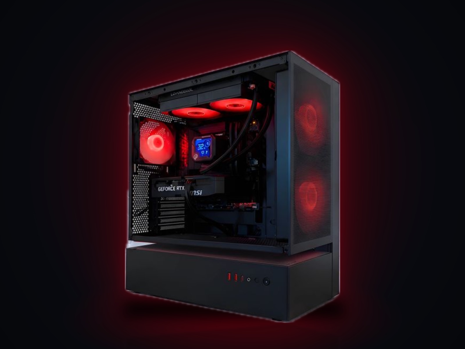Игровой ПК Ultra 7 265KF, RTX 5070 12 ГБ, 32 ГБ DDR5, Cougar Black