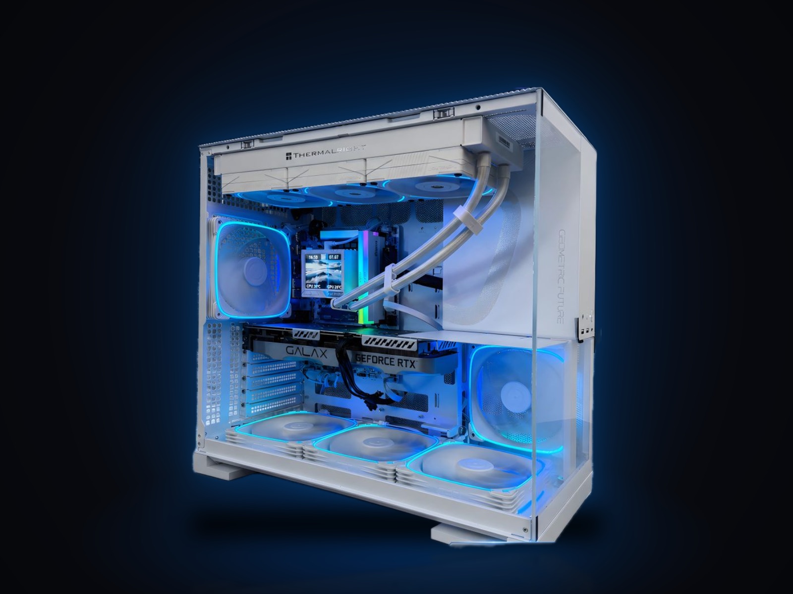Игровой ПК i5-13400F, RTX 3060 Ti 8 ГБ, 32 ГБ DDR5, водянка 360