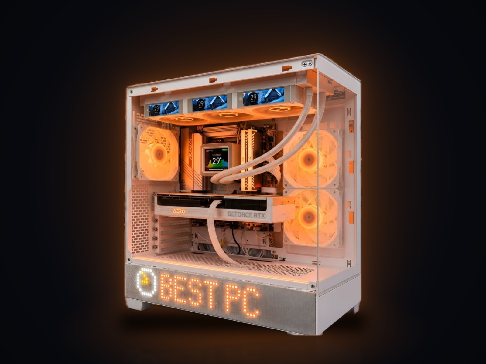 Игровой ПК Ryzen 7 7800X3D, RTX 5080 16 ГБ, 32 ГБ DDR5, водянка 360