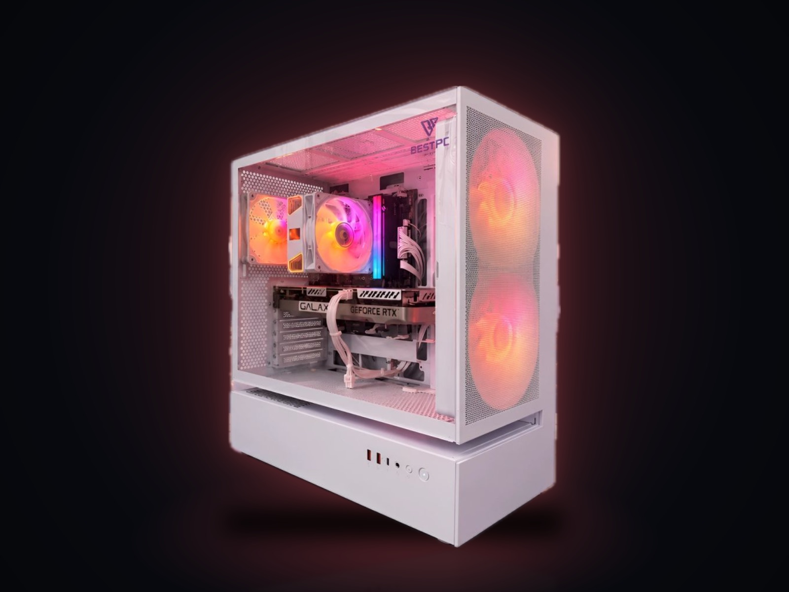 Игровой ПК Ryzen 5 7500F, RTX 3060 Ti 8 ГБ, 32 ГБ DDR5, SSD 1 ТБ