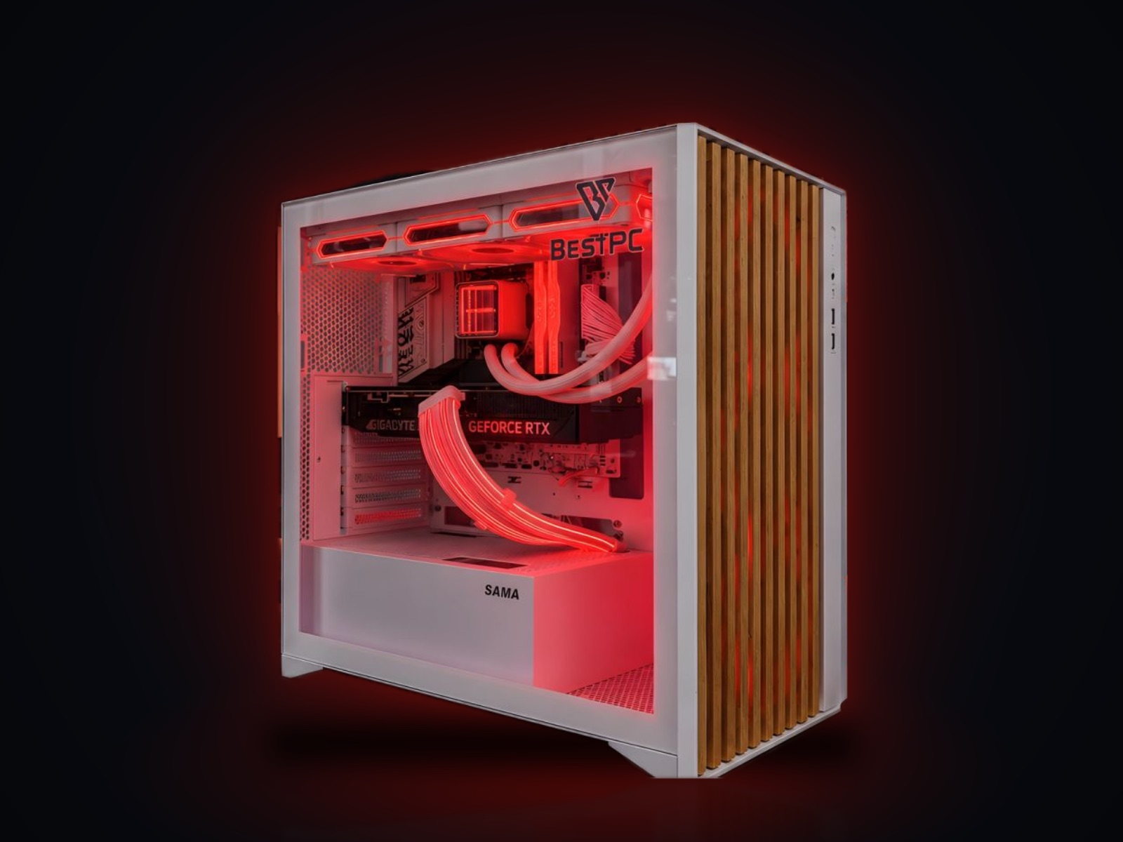 Игровой ПК i5-14400F, RTX 5070 12 ГБ, 32 ГБ DDR5, водянка 360
